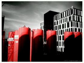 Rosso e grigio, Londra