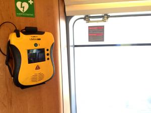 Defibrillatori sui treni norvegesi 