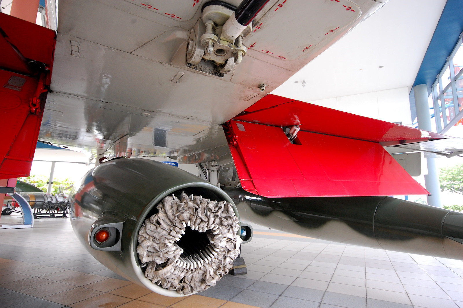 Il museo dell aviazione militare di Singapore a Paya Lebar