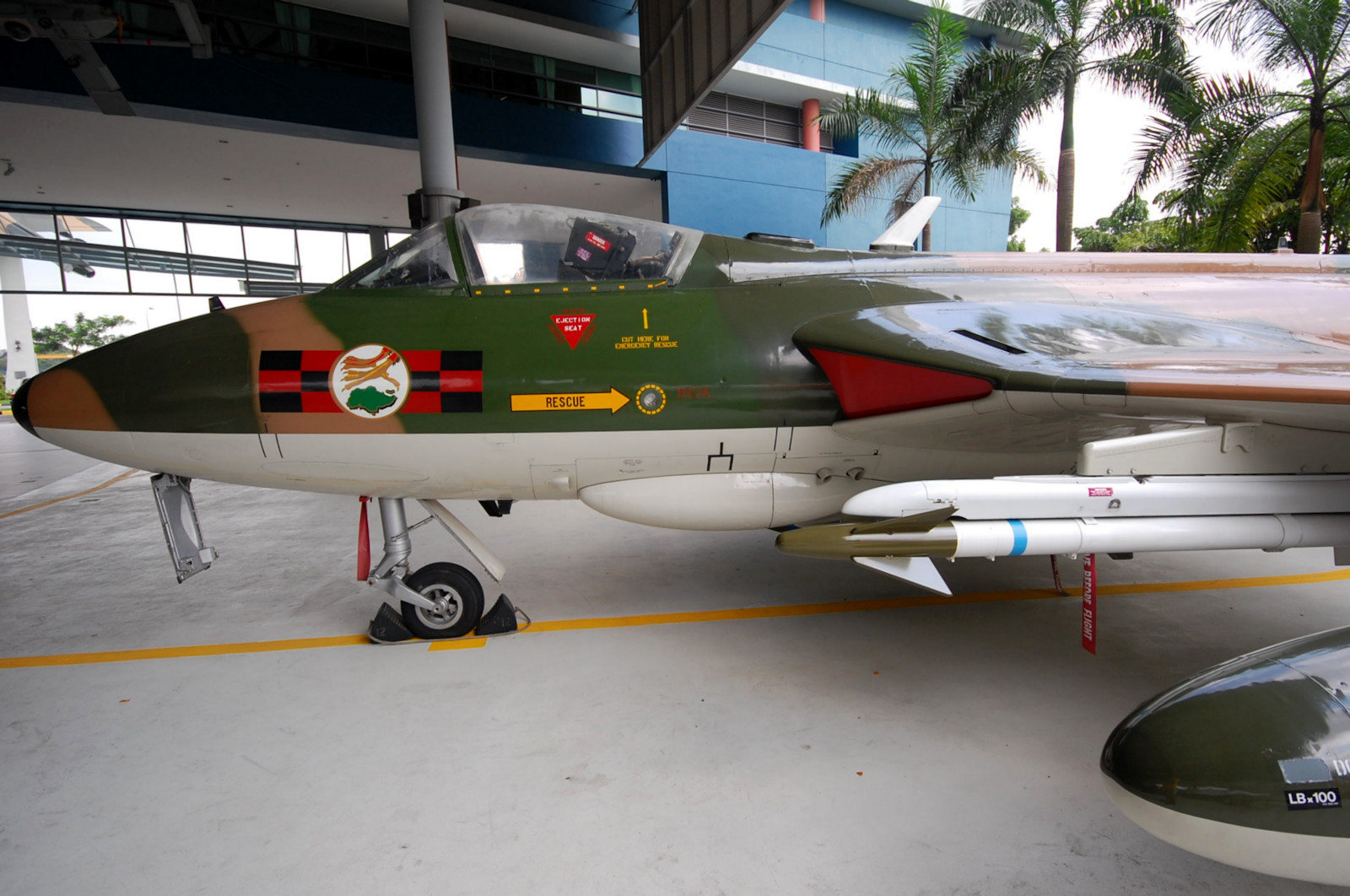 Il museo dell aviazione militare di Singapore a Paya Lebar