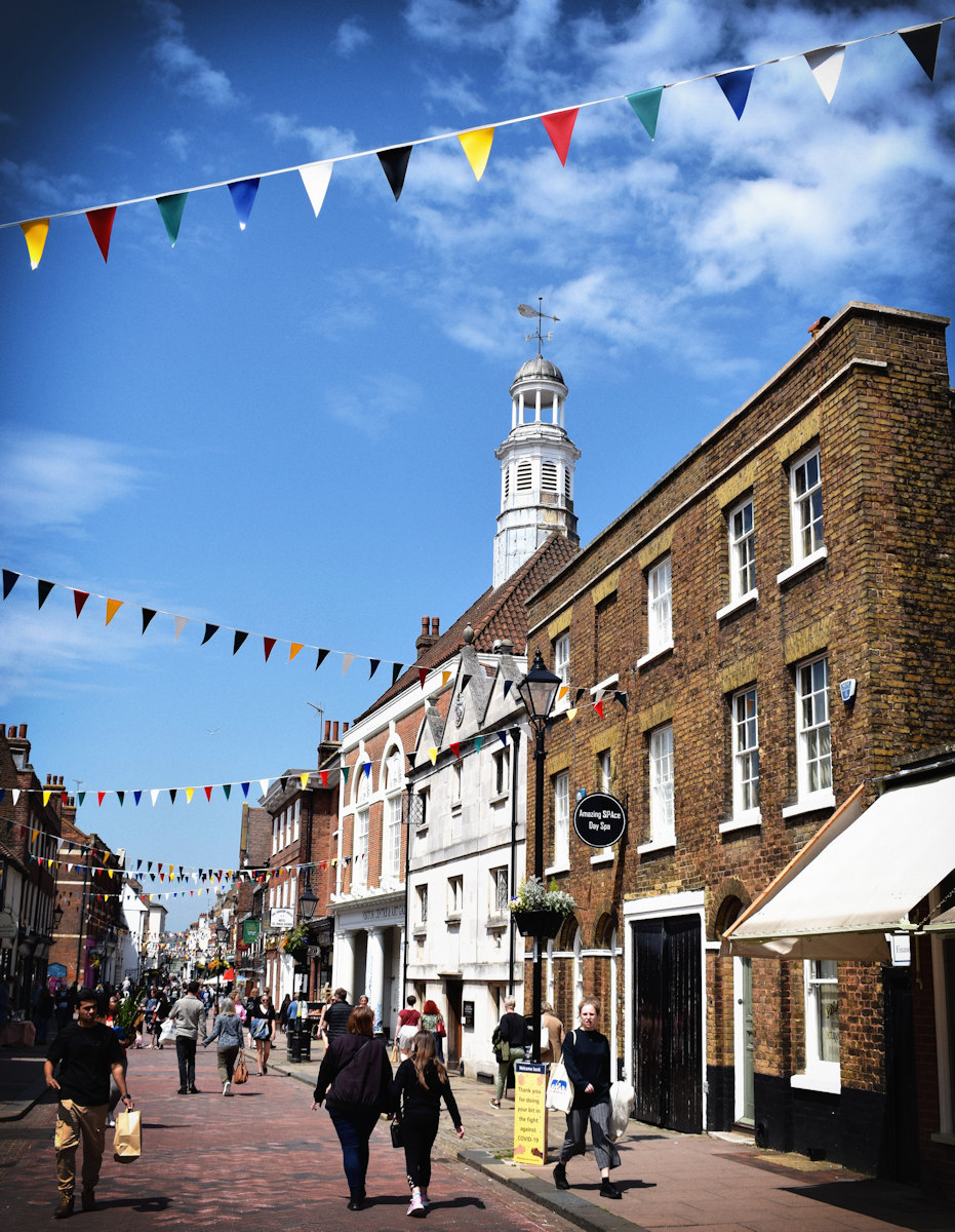 La via principale di Rochester