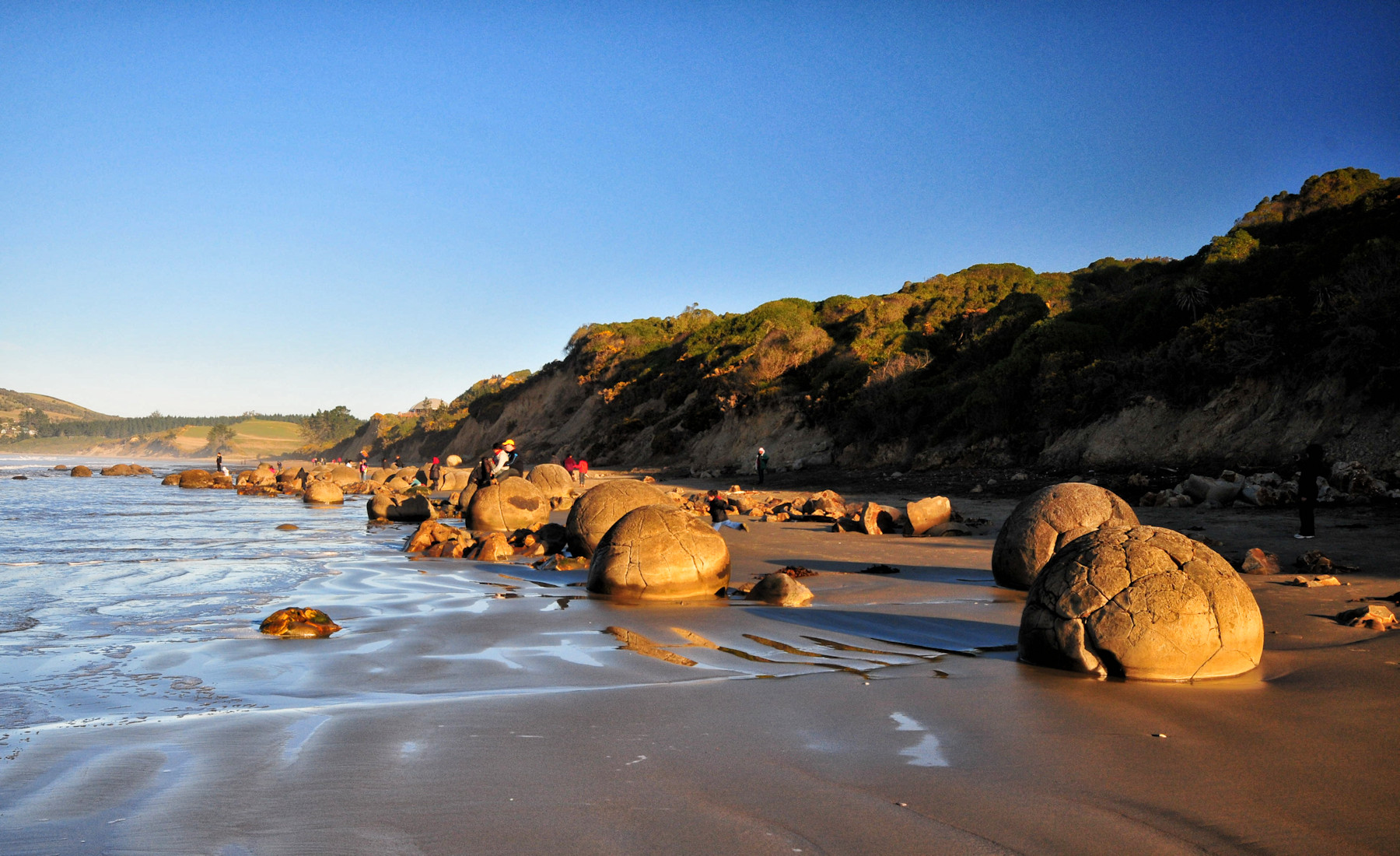 Massi di Moeraki, museo dell aviazione e chiese - Viaggio in Nuova Zelanda #9