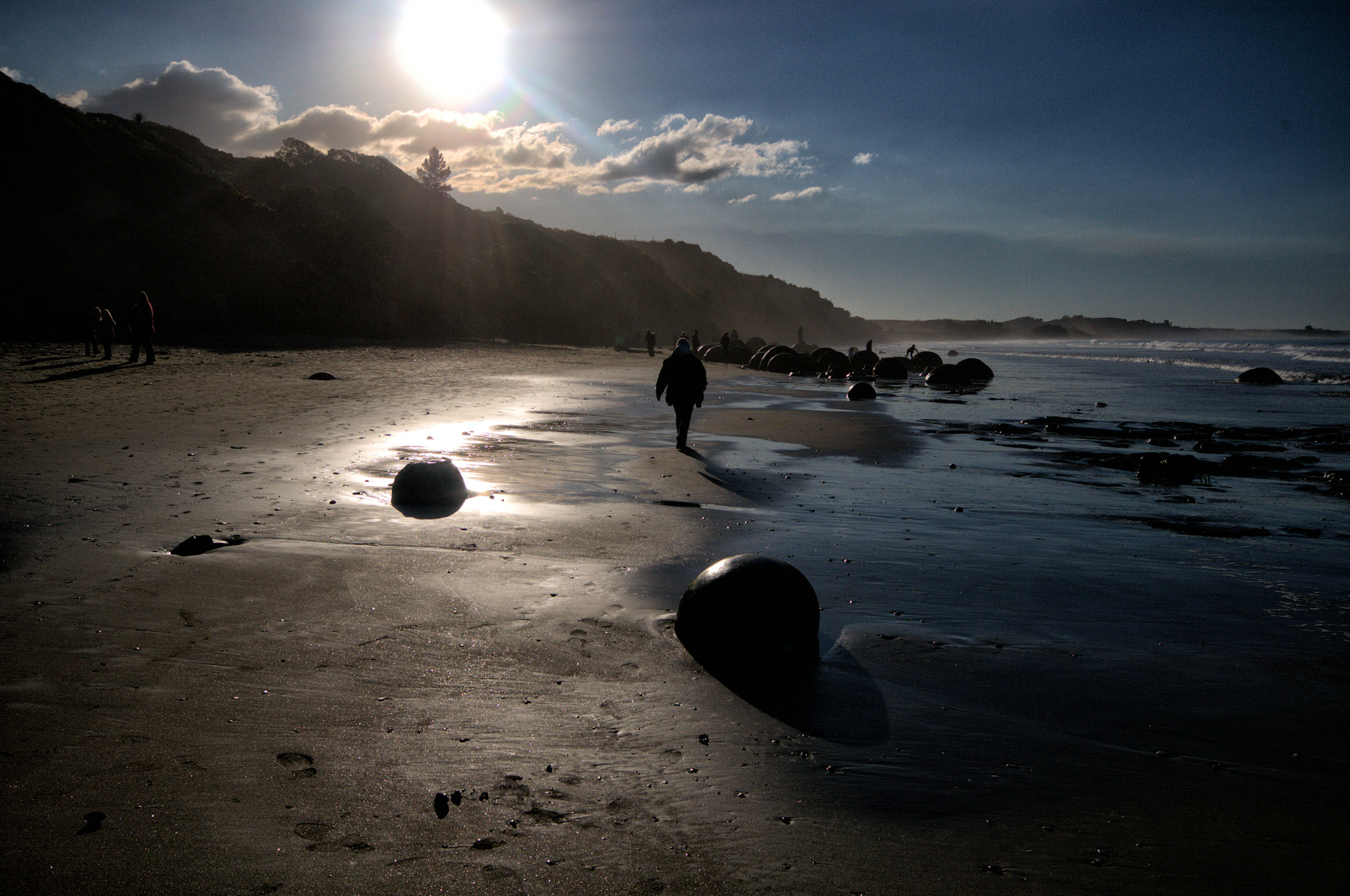 Massi di Moeraki, museo dell aviazione e chiese - Viaggio in Nuova Zelanda #9