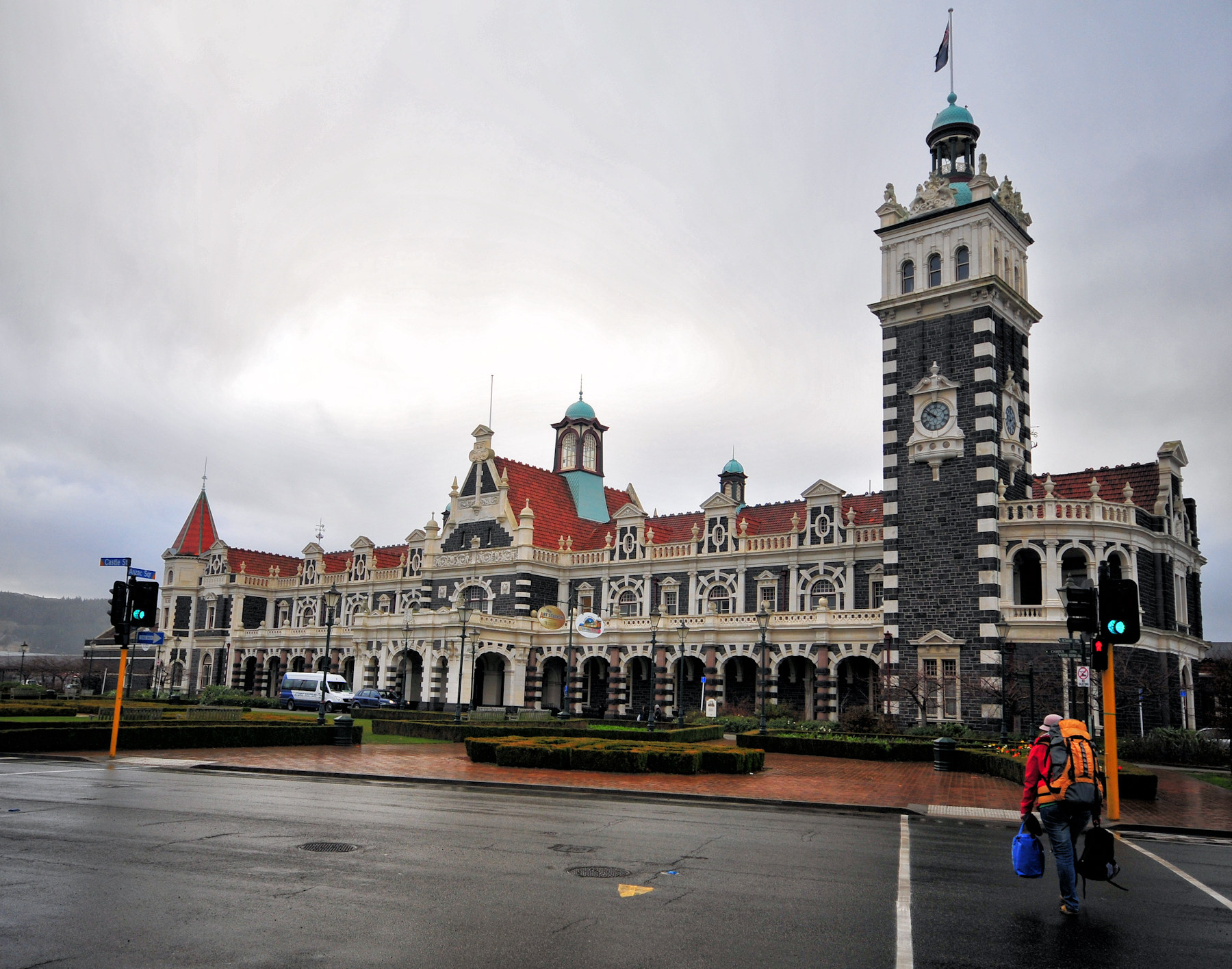 Architettura vittoriana a Dunedin e leoni di mare - Viaggio in Nuova Zelanda #10