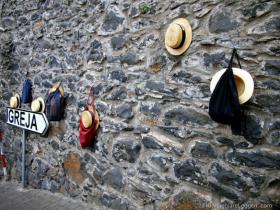Scendendo da Funchal nei cesti di vimini