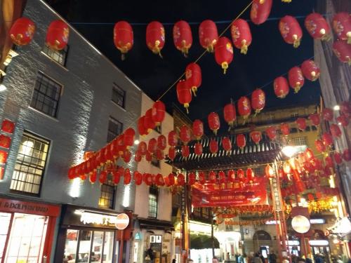 Chinatown, Londra. Sono in corso i festeggiamenti