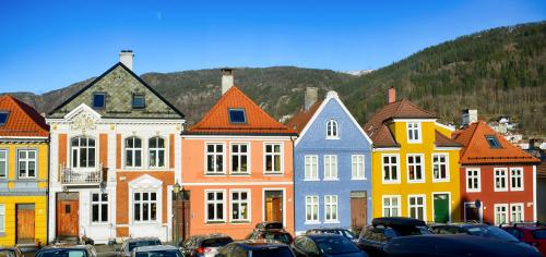 Durante il weekend di San Valentino a Bergen (nel