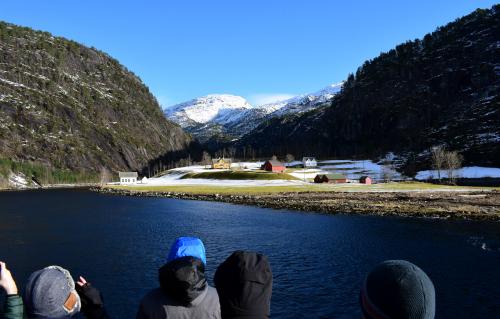 Durante il weekend a Bergen per San Valentino, di