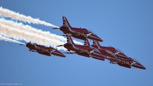 Lo scorso giugno il sorvolo (flypast) degli aerei