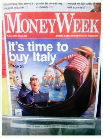 La copertina di MoneyWeek, trovata in un WH Smith
