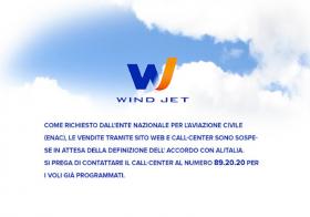 Il sito Windjet